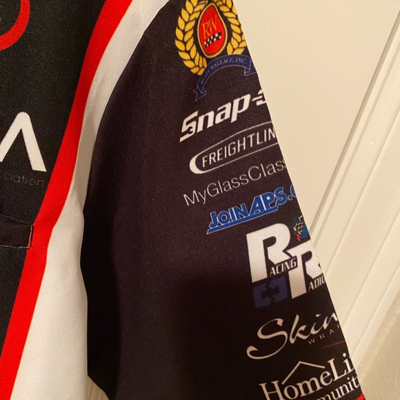 SALE!! Men's RUSTY WALLACE Racing Shirt The Winning Team Racing Apparel - Picture 6 of 8